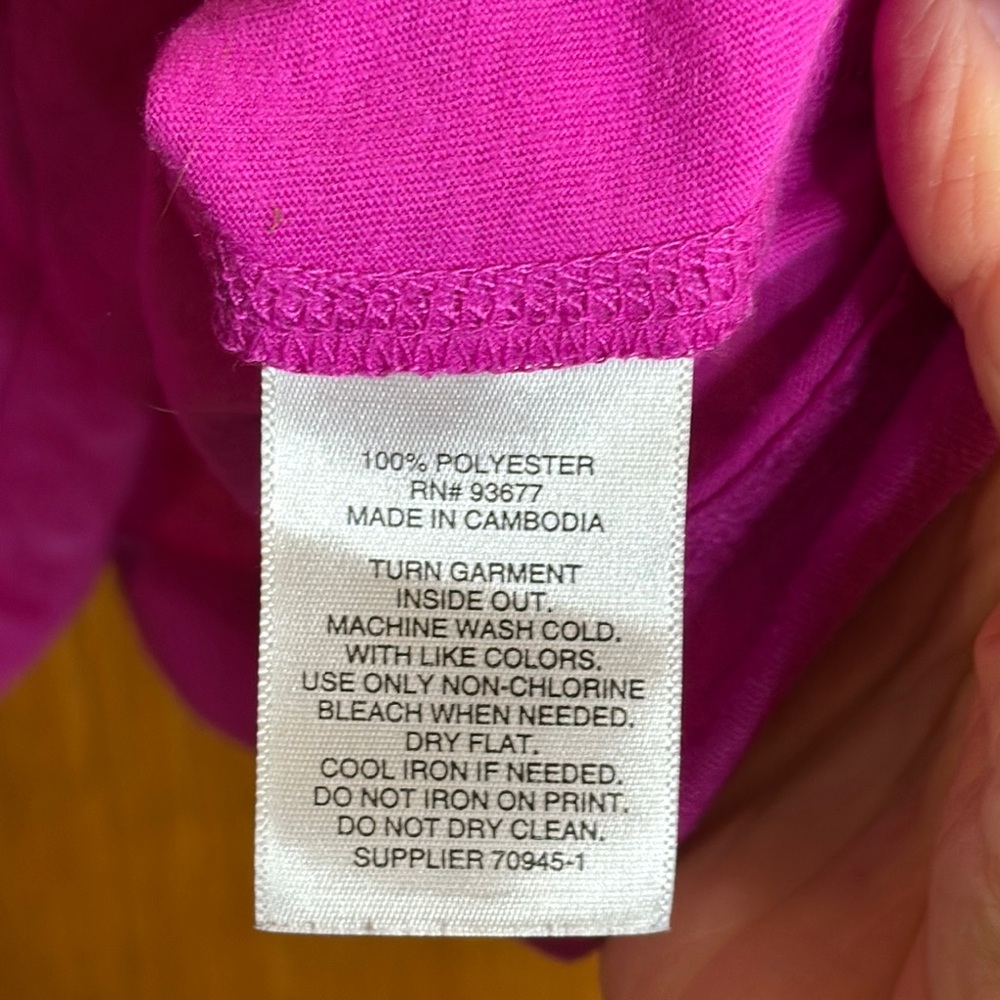 Xersion vibrant purple/fushia sleeveless Racerback tank “Almost doesn’t count” - Picture 6 of 11
